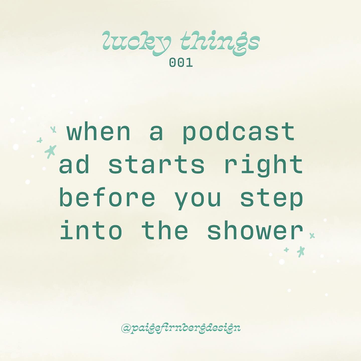 And on the flip side...you feel like you&rsquo;ve been cursed when you start shampooing your hair and have to *actually listen to* an ad. Or worse...THREE.  Anyone else feel me?